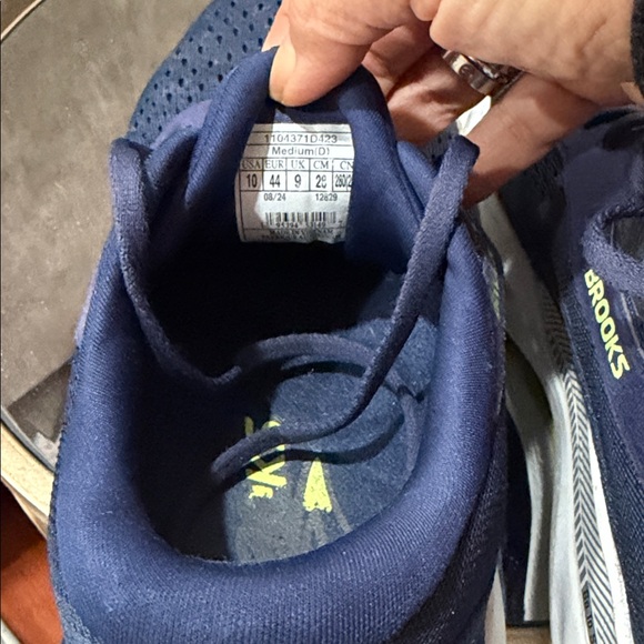 Brooks Men Shoes 10 Blue Adrenaline 24 GTS Running Lightweight - Picture 6 of 6